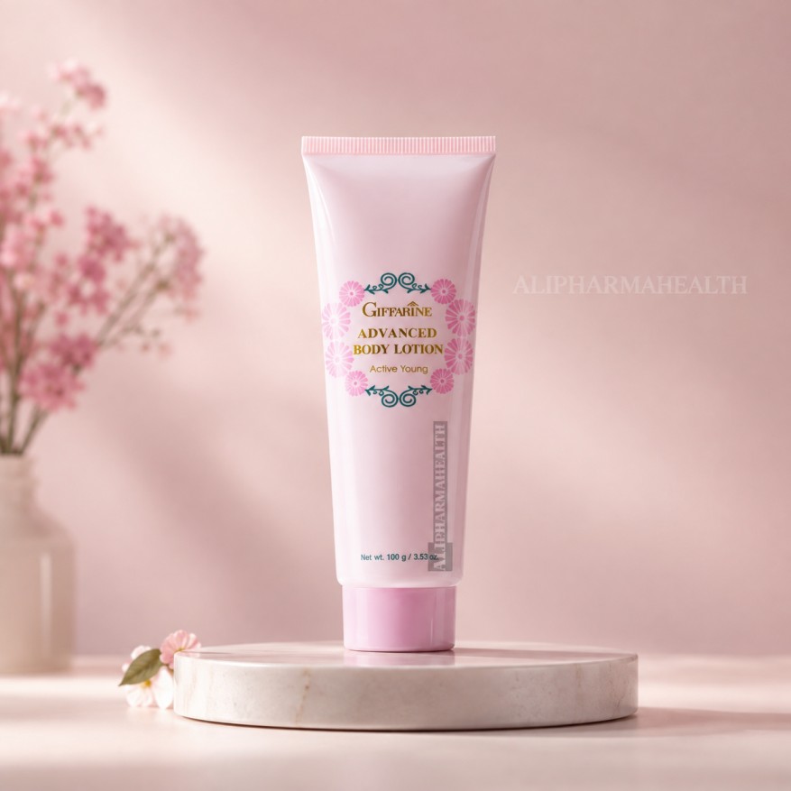 Active Young Advanced Body Lotion helps moisturize, soften, and nourish dry skin. Lightweight daily body lotion for smooth, healthy-looking skin.